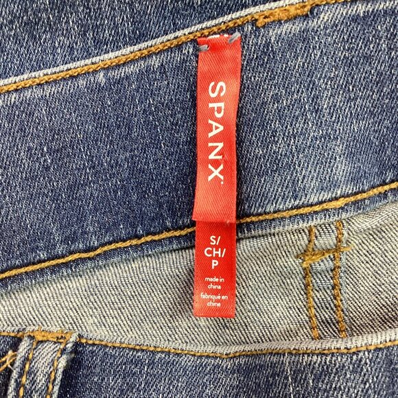 Spanx Skinny Fit Denim Jeans Womens Small - Picture 9 of 9